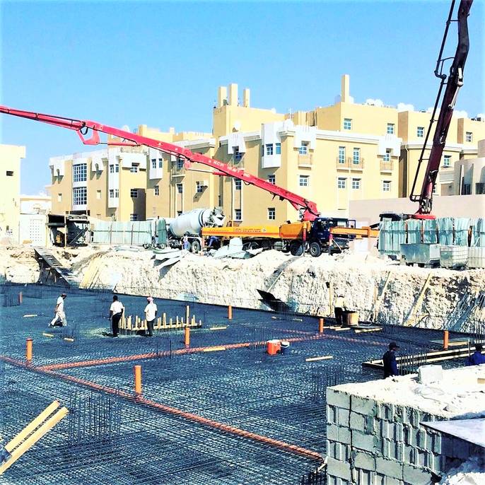 Properties for rent in Qatar being constructed
